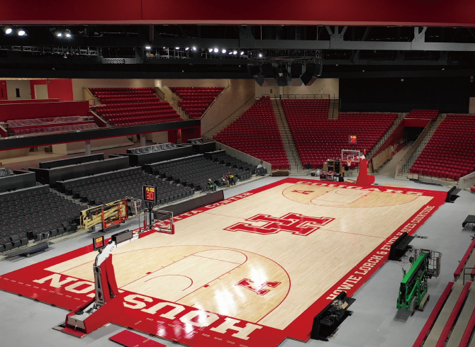 美國(guó)休斯敦大學(xué)Fertitta Center體育館