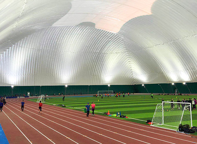 內(nèi)蒙古醫(yī)科大學(xué)金山校區(qū)氣膜館