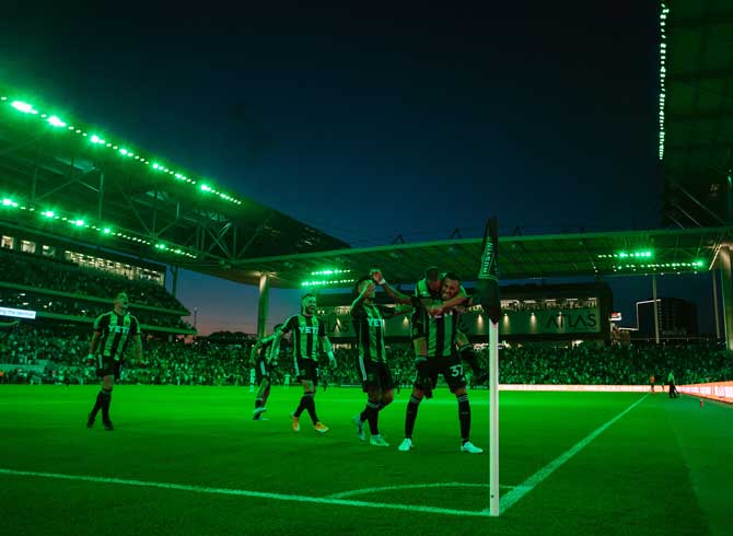 美國職業(yè)足球大聯(lián)盟Austin FC足球俱樂部球場