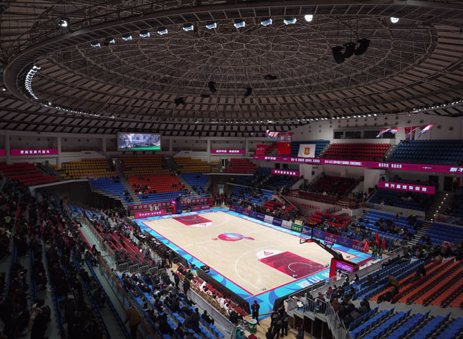 WCBA：中國濟源籃球城體育館
