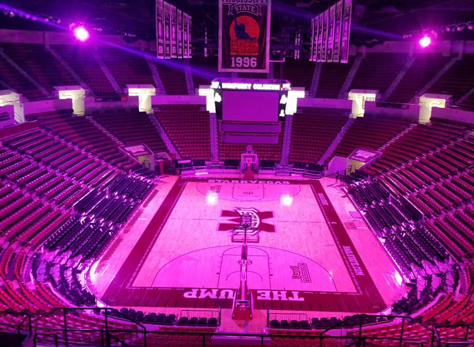 美國(guó)密西西比州立大學(xué)籃球館