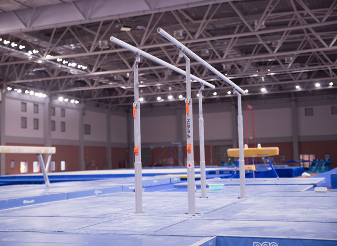 上海崇明體育訓(xùn)練基地體操比賽館